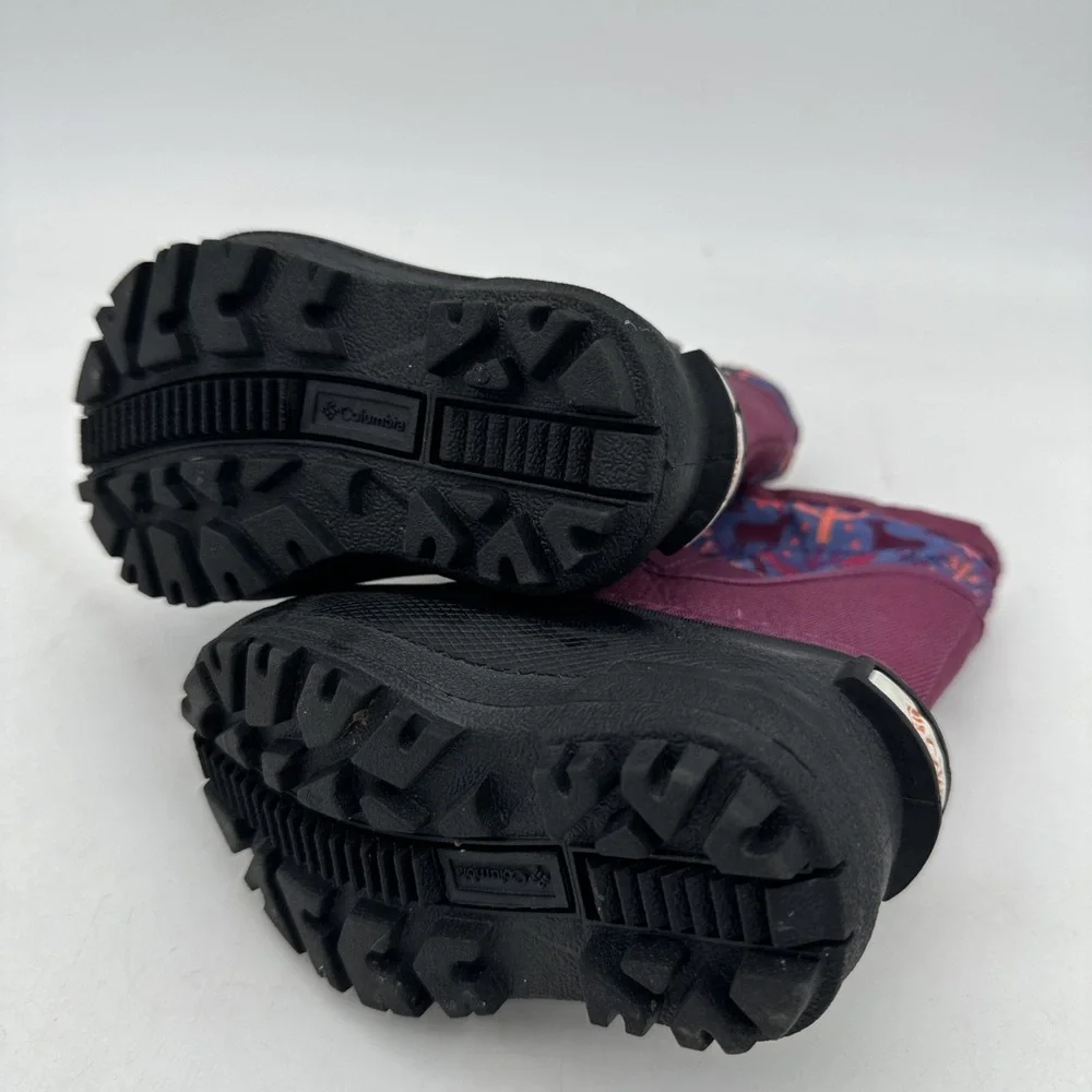 Columbia Toddler Printed Twin Tundra Waterproof Snow‎ Boots - SZ 4